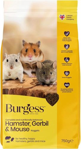 Burgess Hamster, Gerbil & Mouse Food